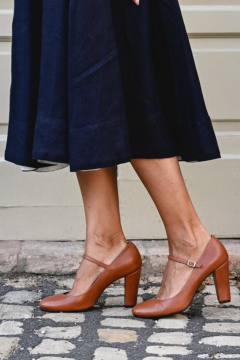 Bravina™ | Vardags Sandaler med Litet Klack