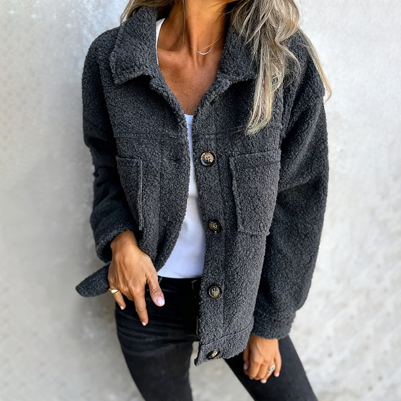 Aino – Mjuk teddyjacka