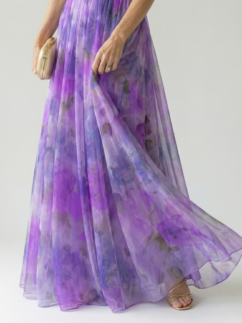 Isel | Soft Wrap Maxi Klänning