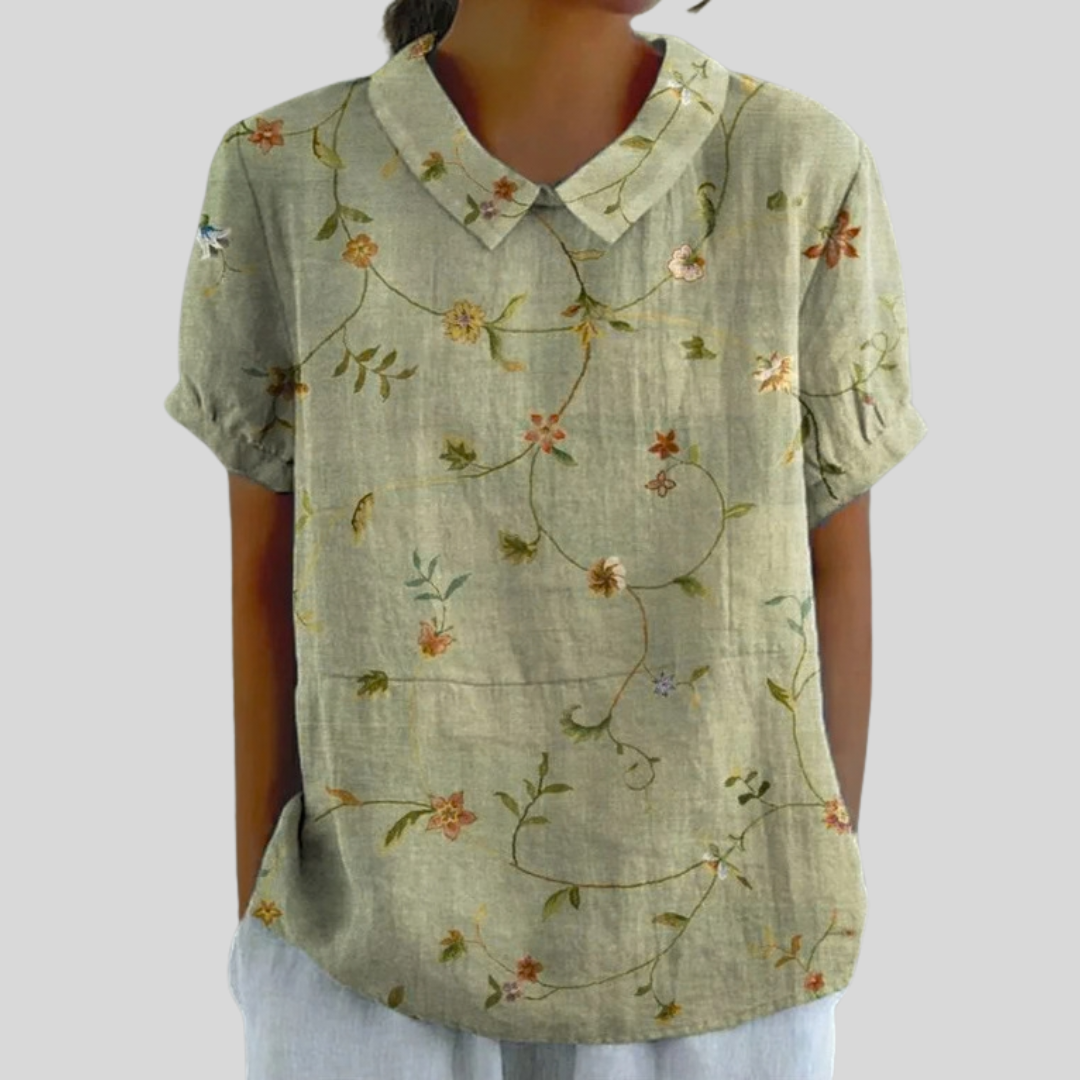 Isabelle | Blus Blommig Landsbygd