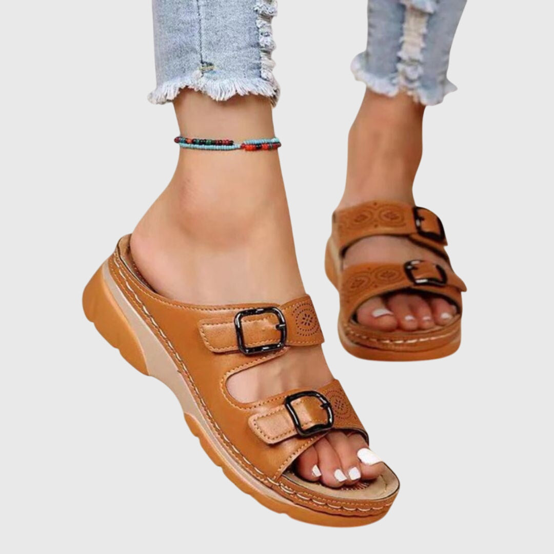 Diora™ | Ortopediska Läder Sandaler