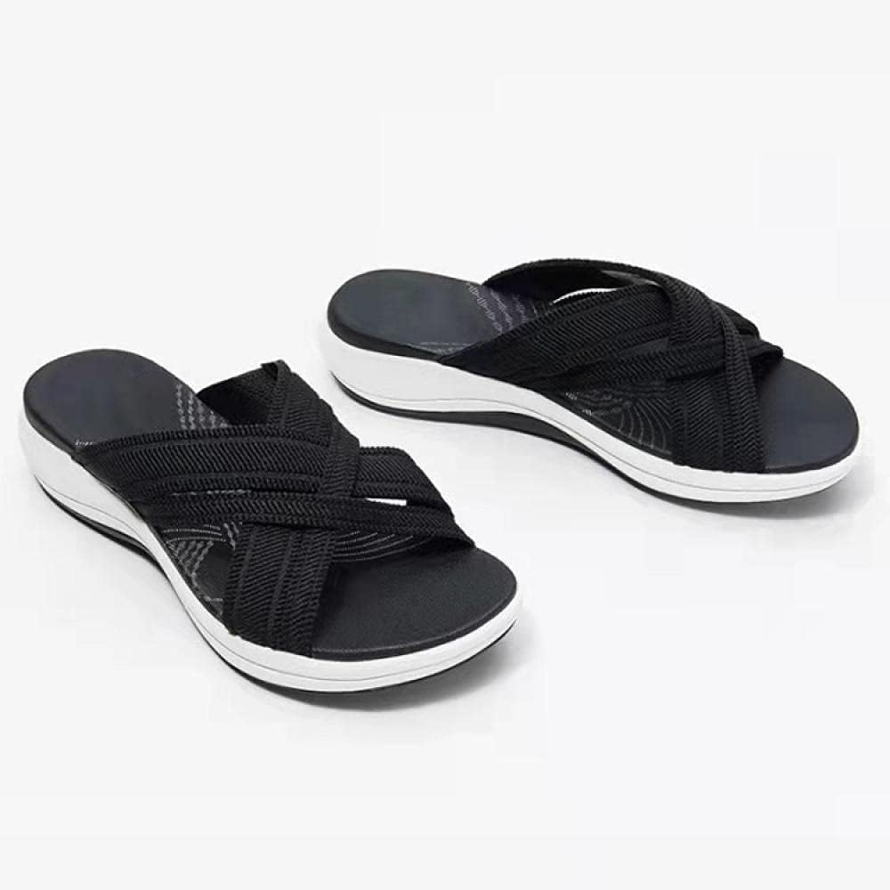 Aerynna™ | Ortopediska Komfort Kross Slide Sandaler