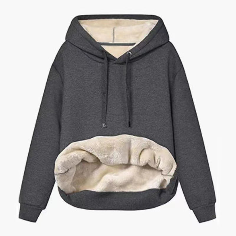 Ceyla Comfort hoodie med mjukt foder