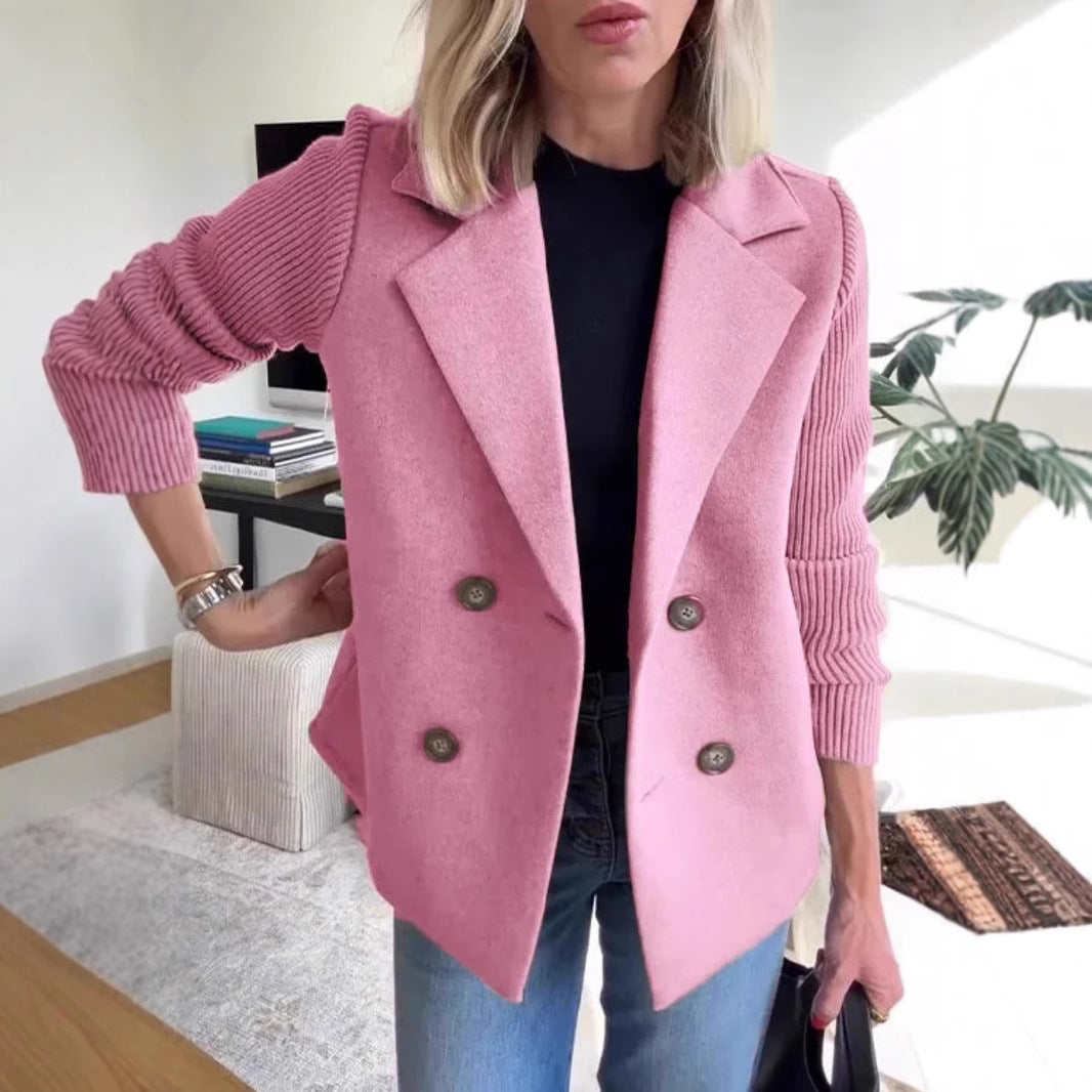 Eline – Stickad blazerjacka