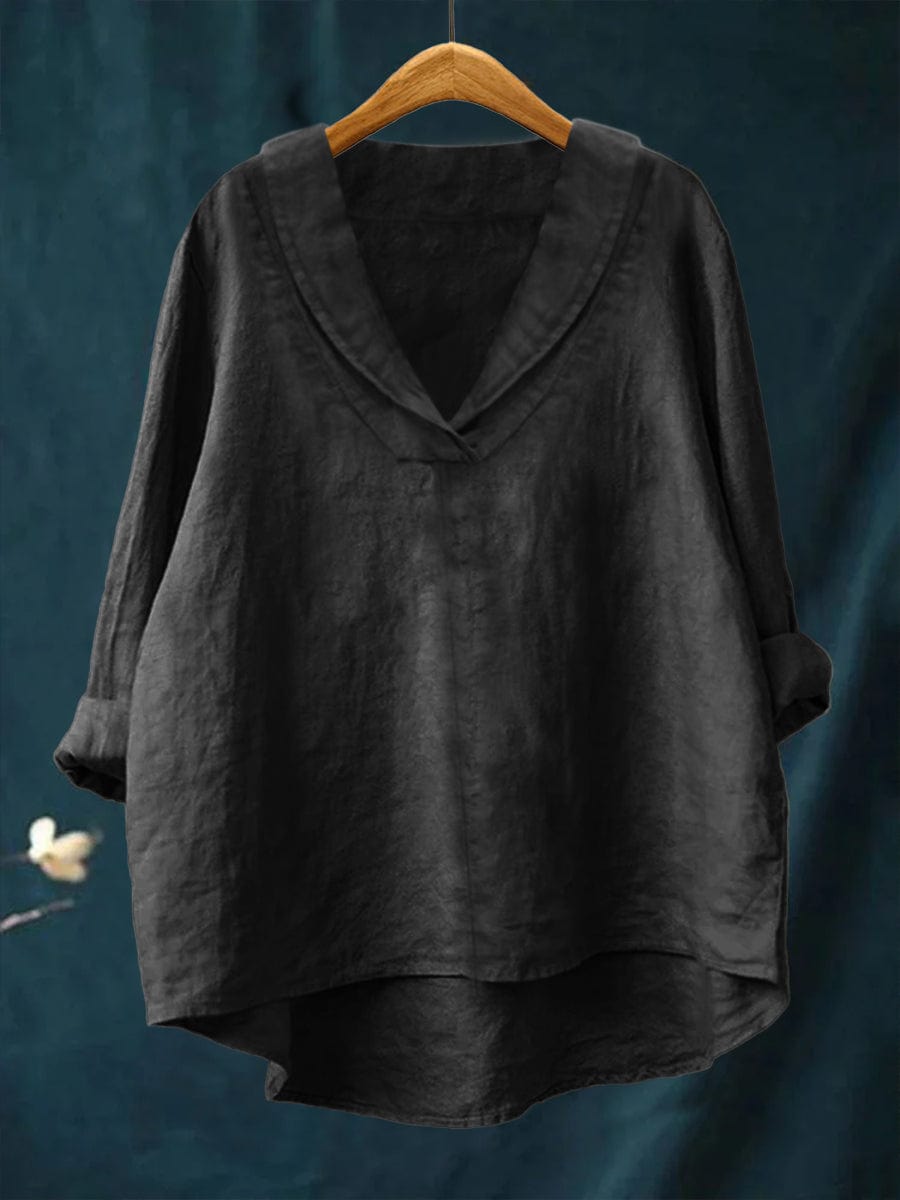 Samantha | Elegant Linne Sommarblus