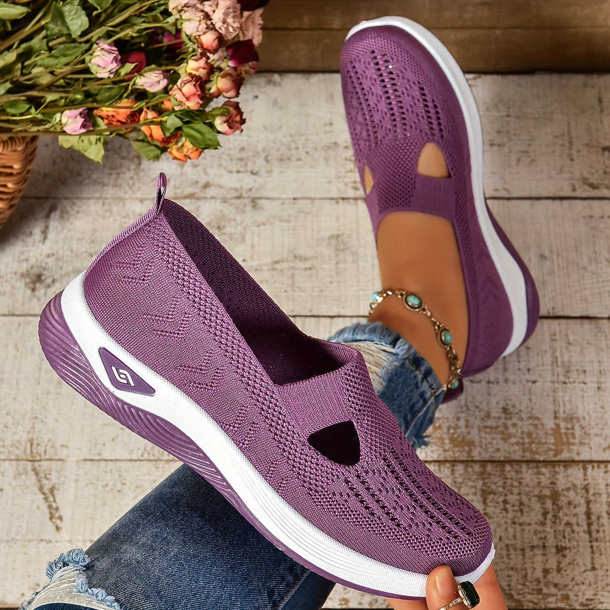Dorothy | Stödjande Slip-On Skor