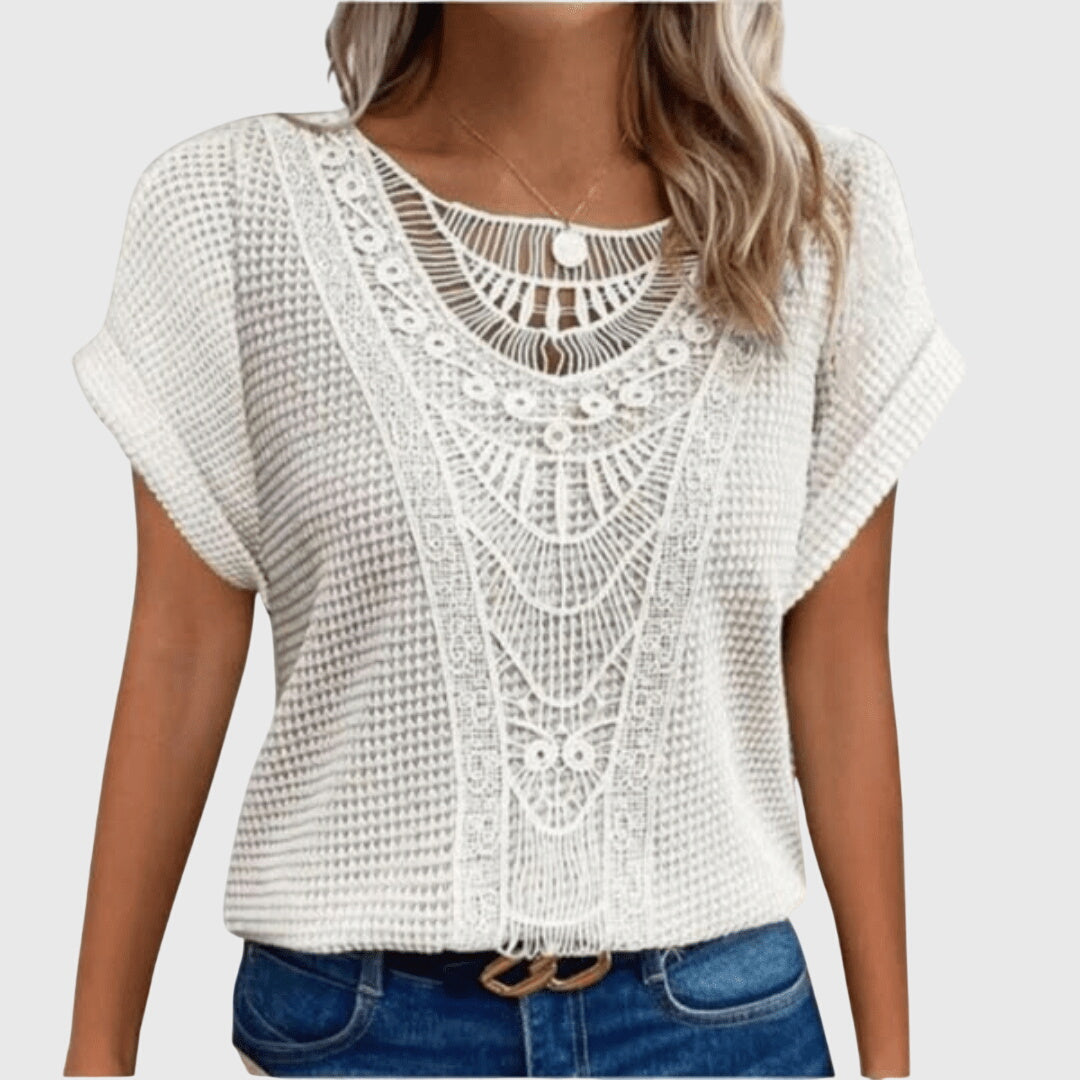 Pearl™ | Elegant Ibiza Stil Blus