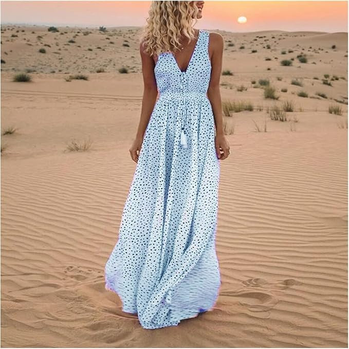 Gayle - Bohemian Maxi Klänning