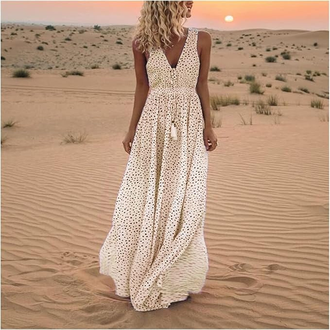 Gayle - Bohemian Maxi Klänning