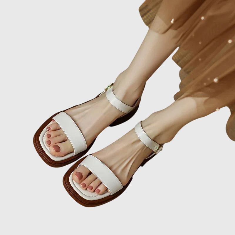 Celestia™ | Ortopediska Läder Sandaler
