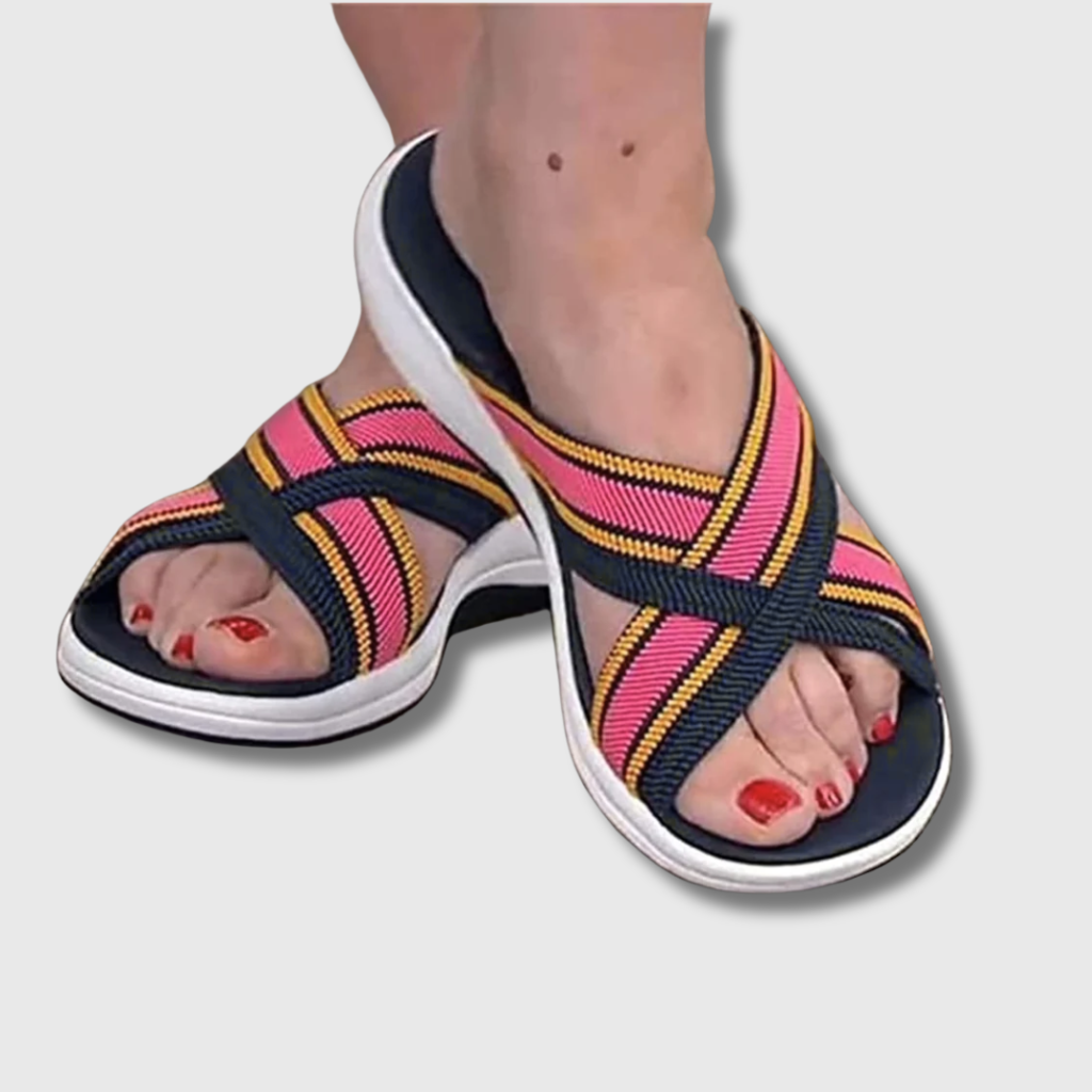 Aerynna™ | Ortopediska Komfort Kors Sandaler