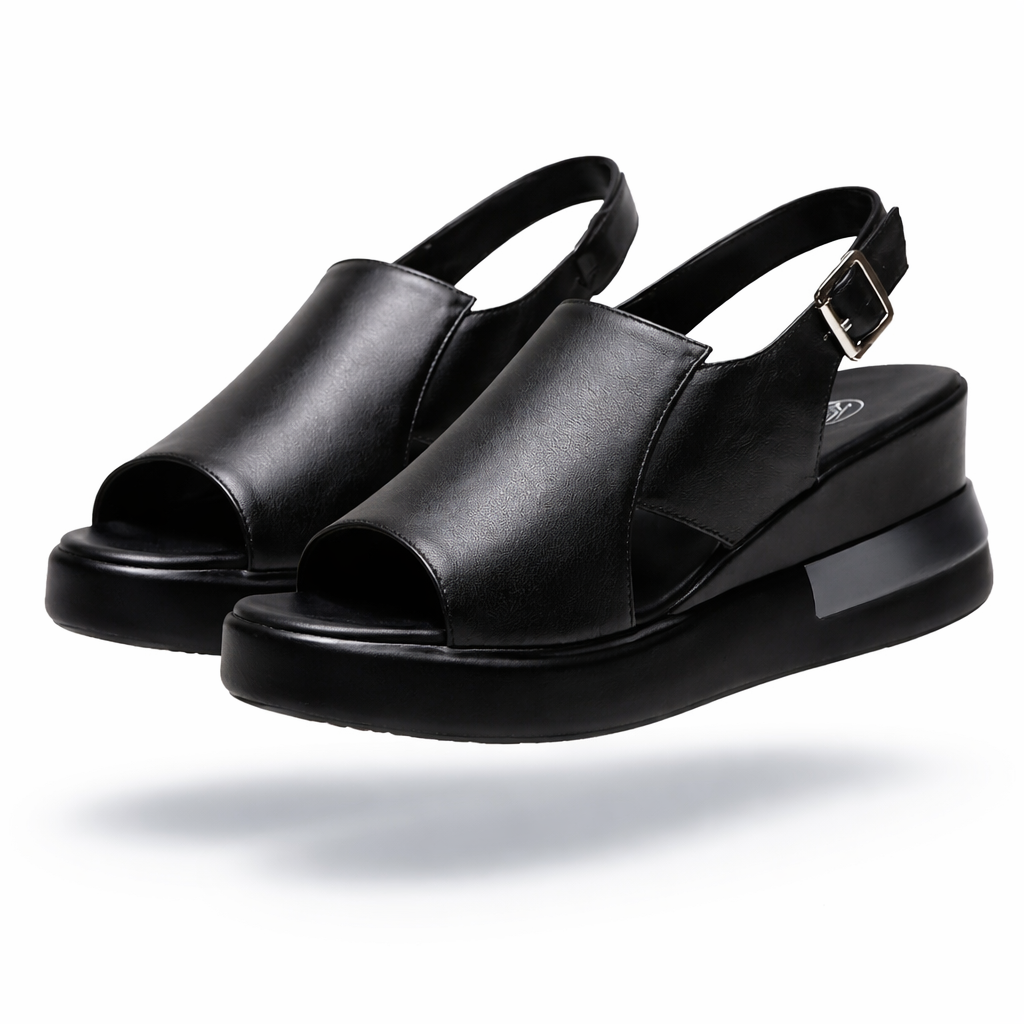 Deloria™ | Ortopediska Kilar Slingback Sandaler