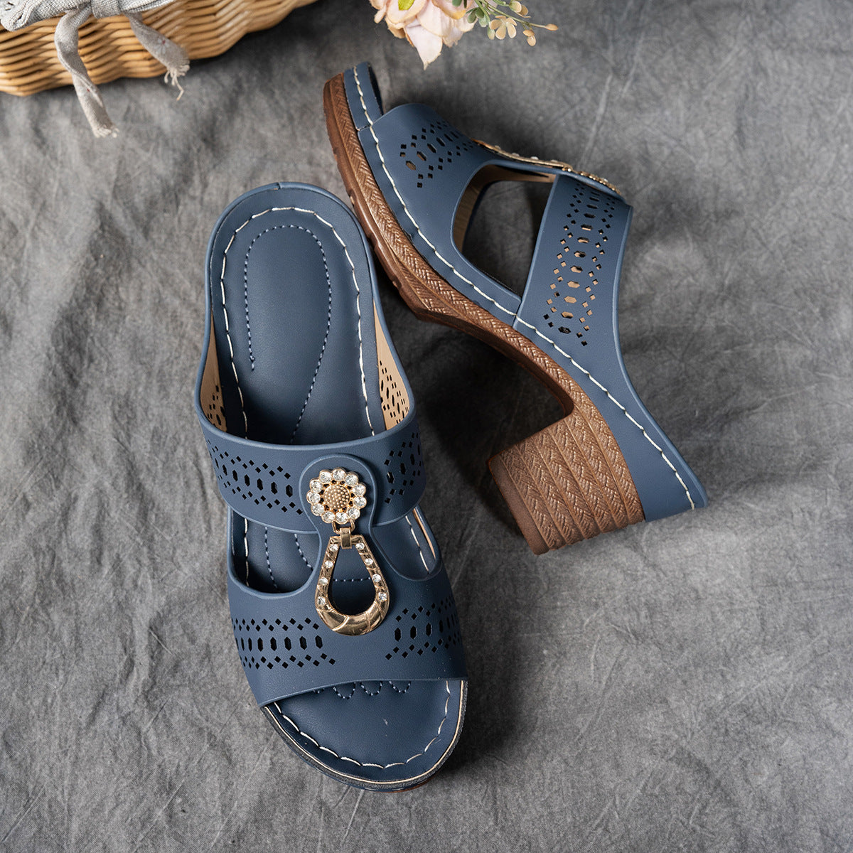 Isabella™ | Komfortable ortopediska sandaler med hög klack