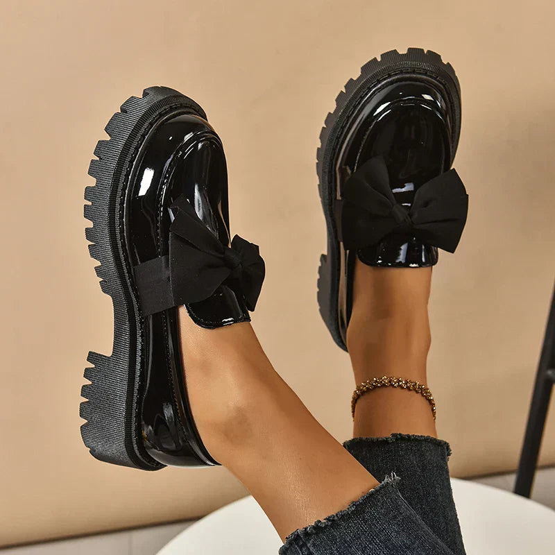 Valentina Chunky Bow Loafer