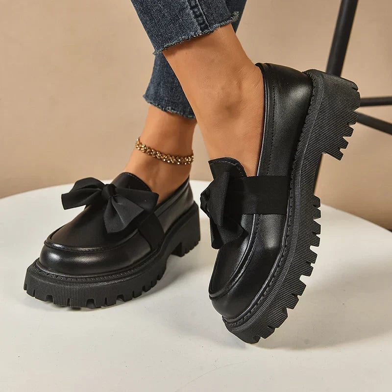 Valentina Chunky Bow Loafer