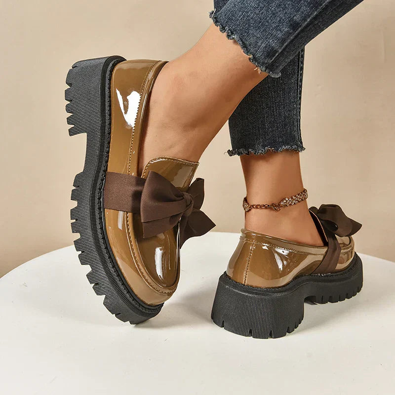 Valentina Chunky Bow Loafer