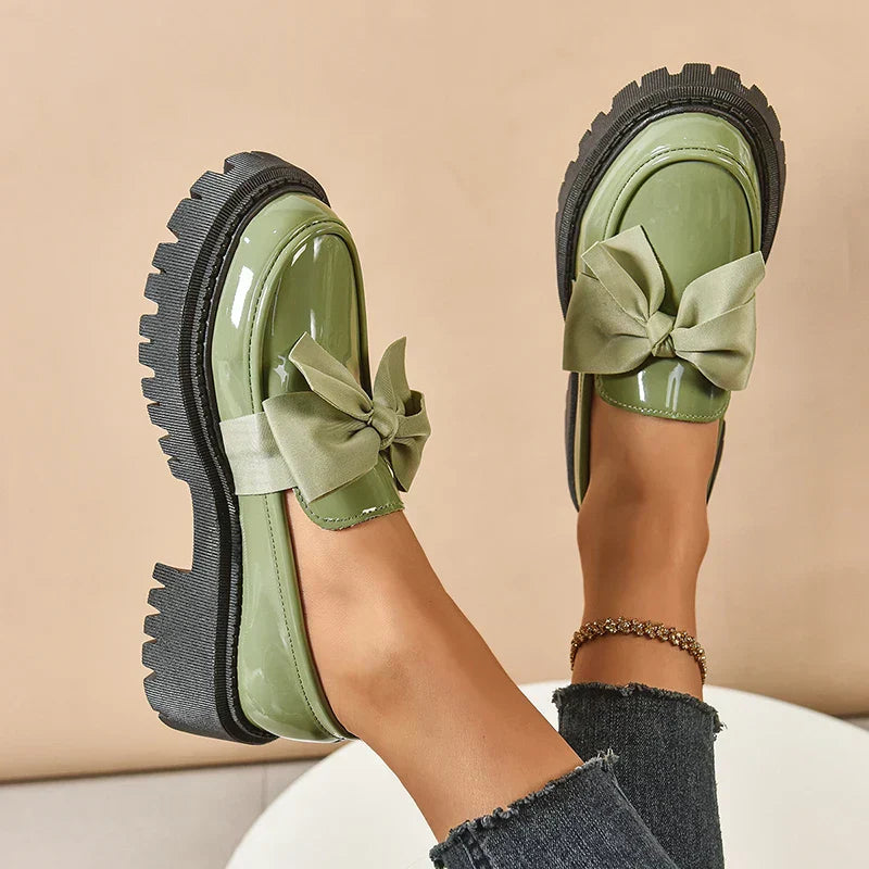 Valentina Chunky Bow Loafer