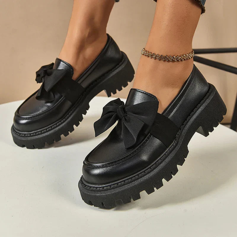 Valentina Chunky Bow Loafer