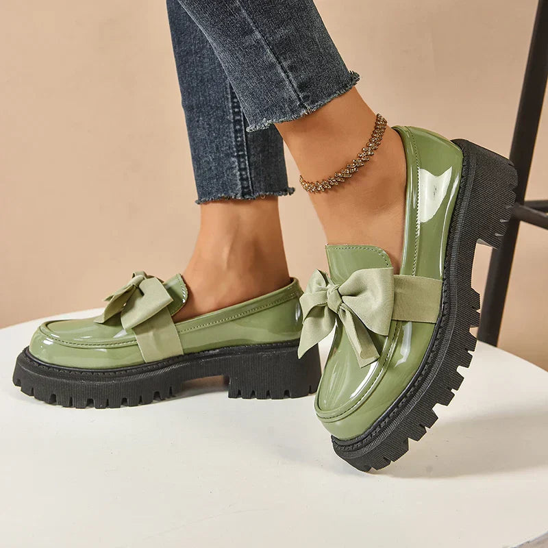 Valentina Chunky Bow Loafer