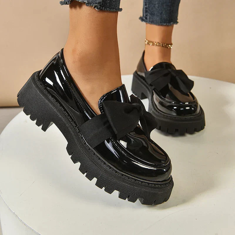 Valentina Chunky Bow Loafer