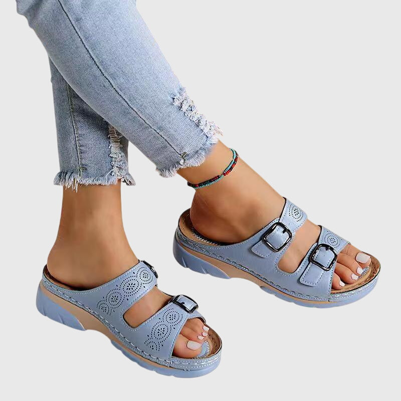 Diora™ | Ortopediska Läder Sandaler