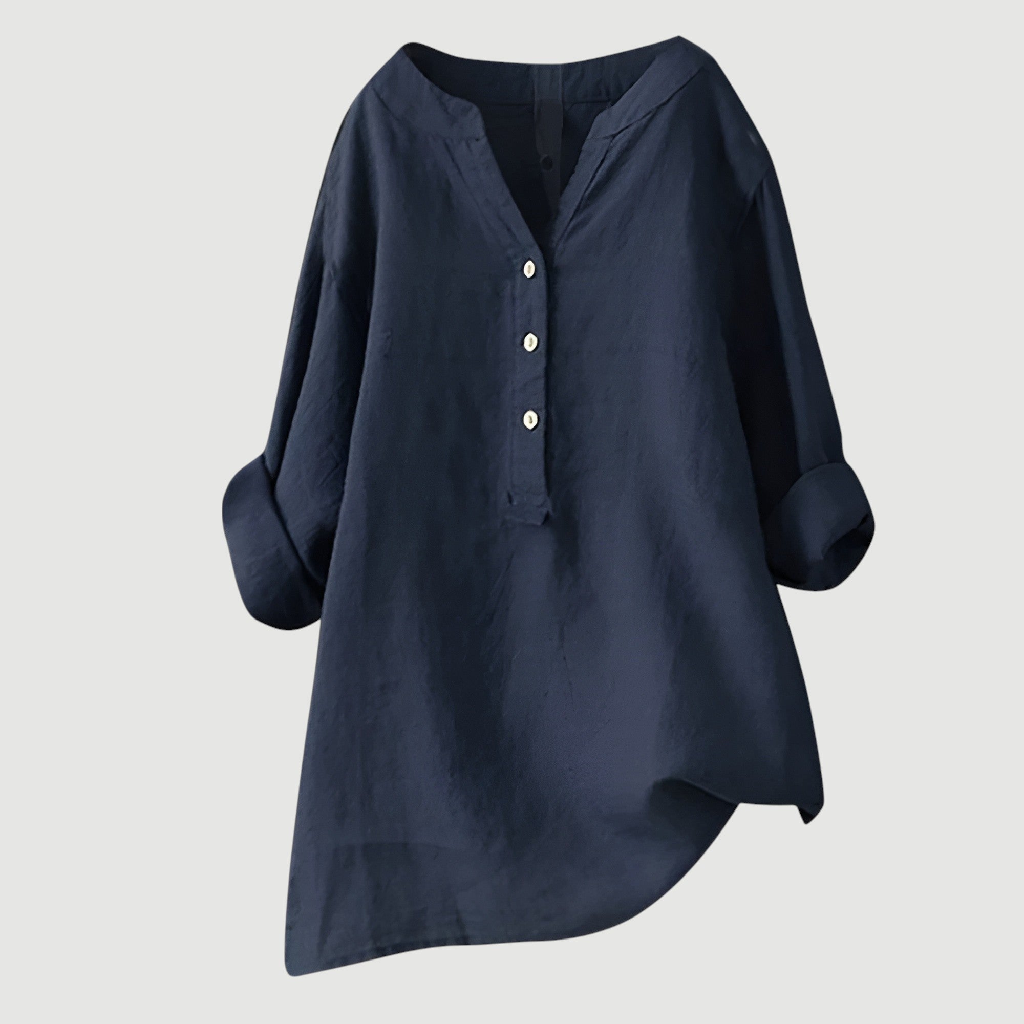 Freja™ | Lätt och bekväm linneblus för kvinnor
