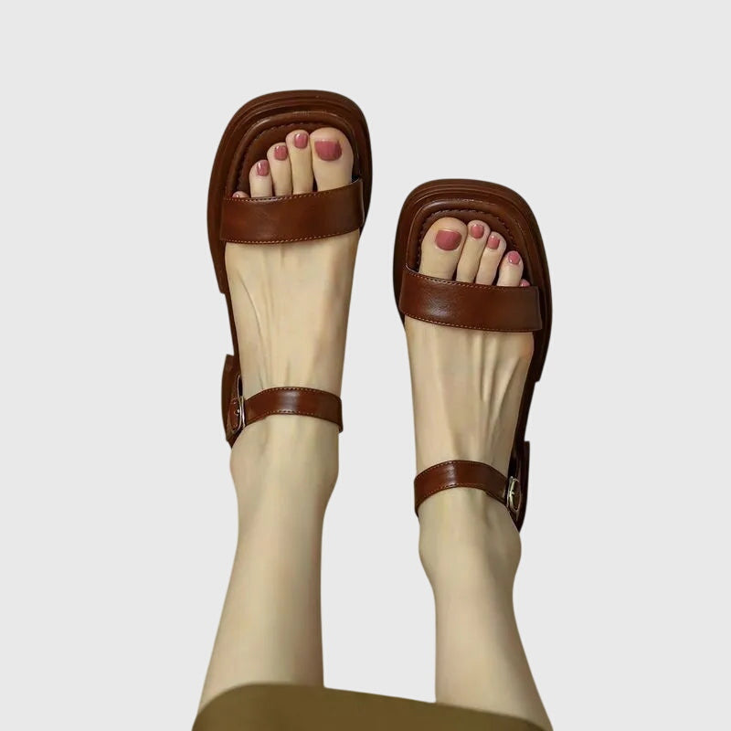 Celestia™ | Ortopediska Läder Sandaler