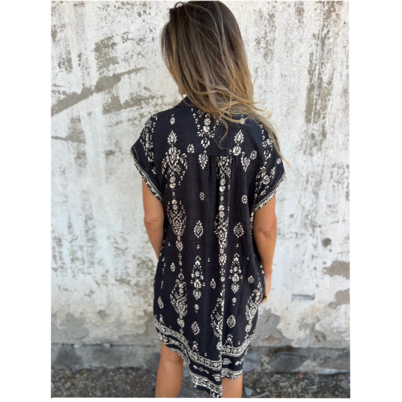 Mica - Vintage Boho Klänning