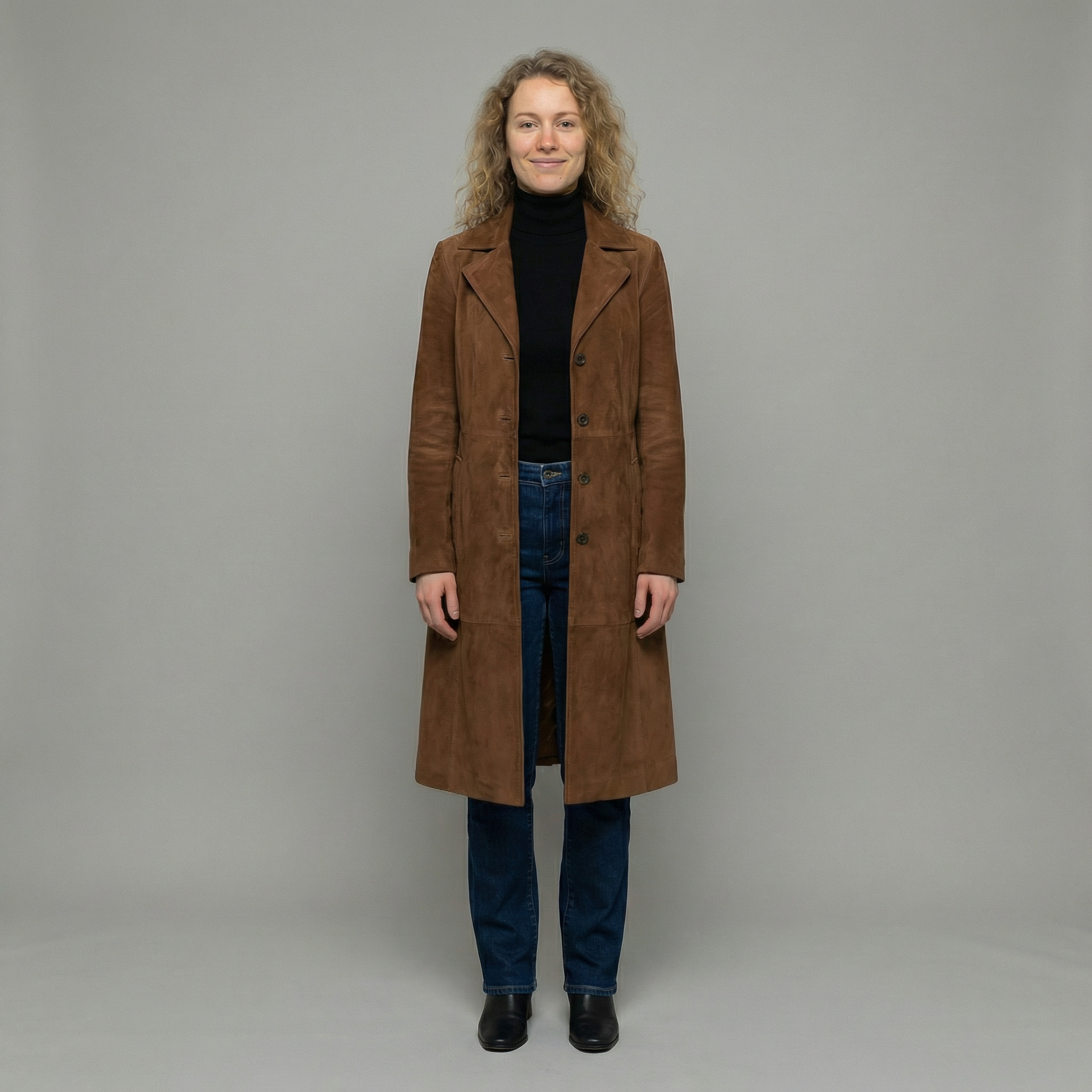 Hedda – Elegant lång kappa i brittisk stil