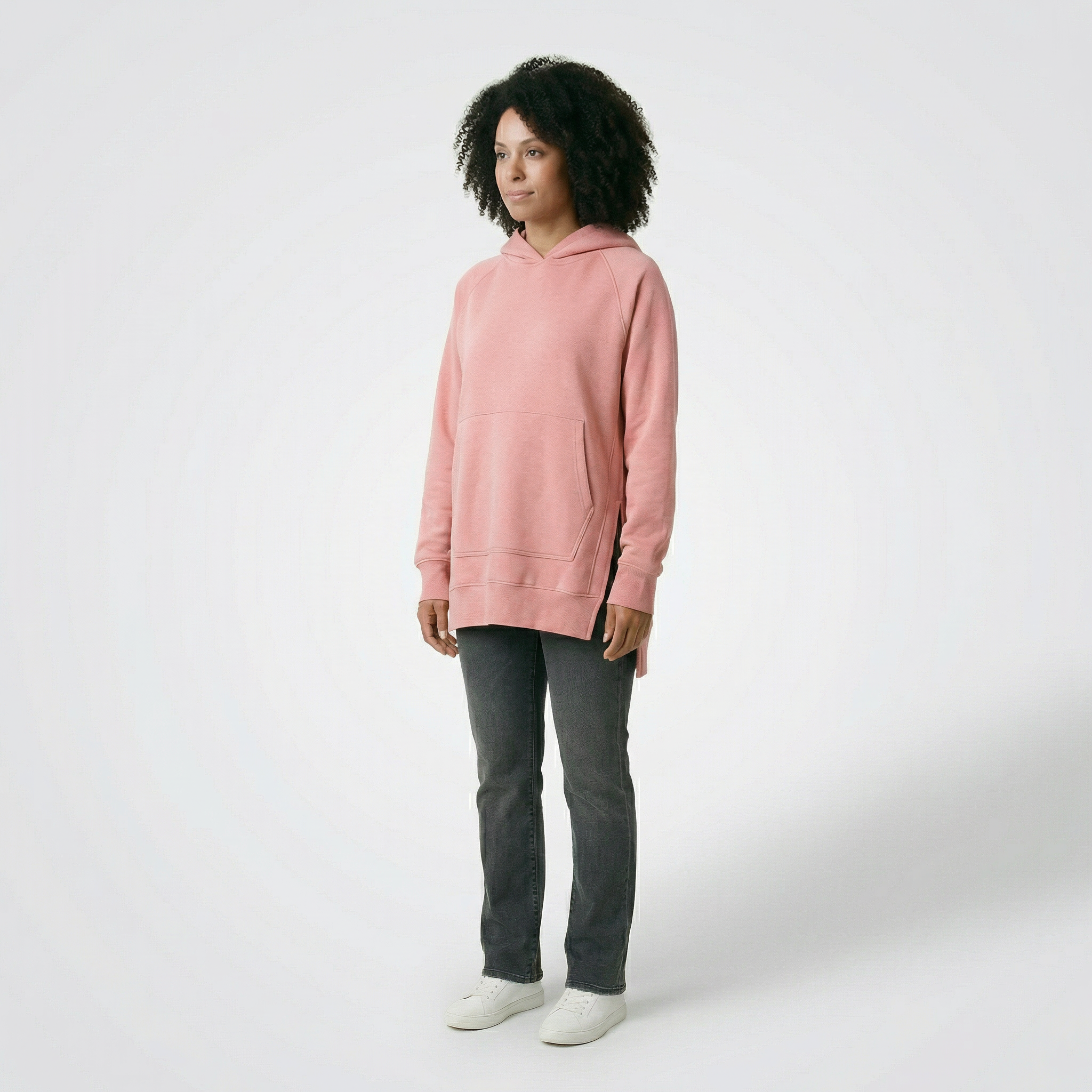 Livia – Oversized hoodieklänning