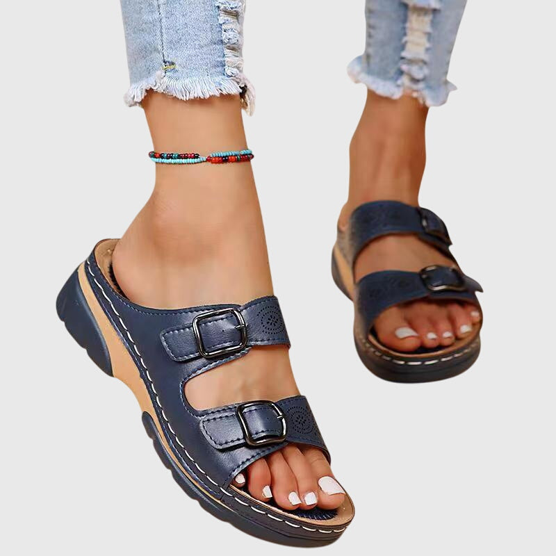 Diora™ | Ortopediska Läder Sandaler