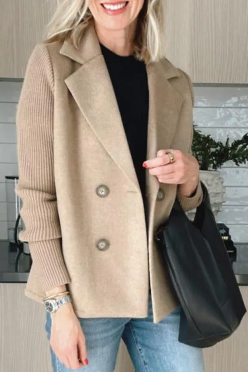 Eline – Stickad blazerjacka