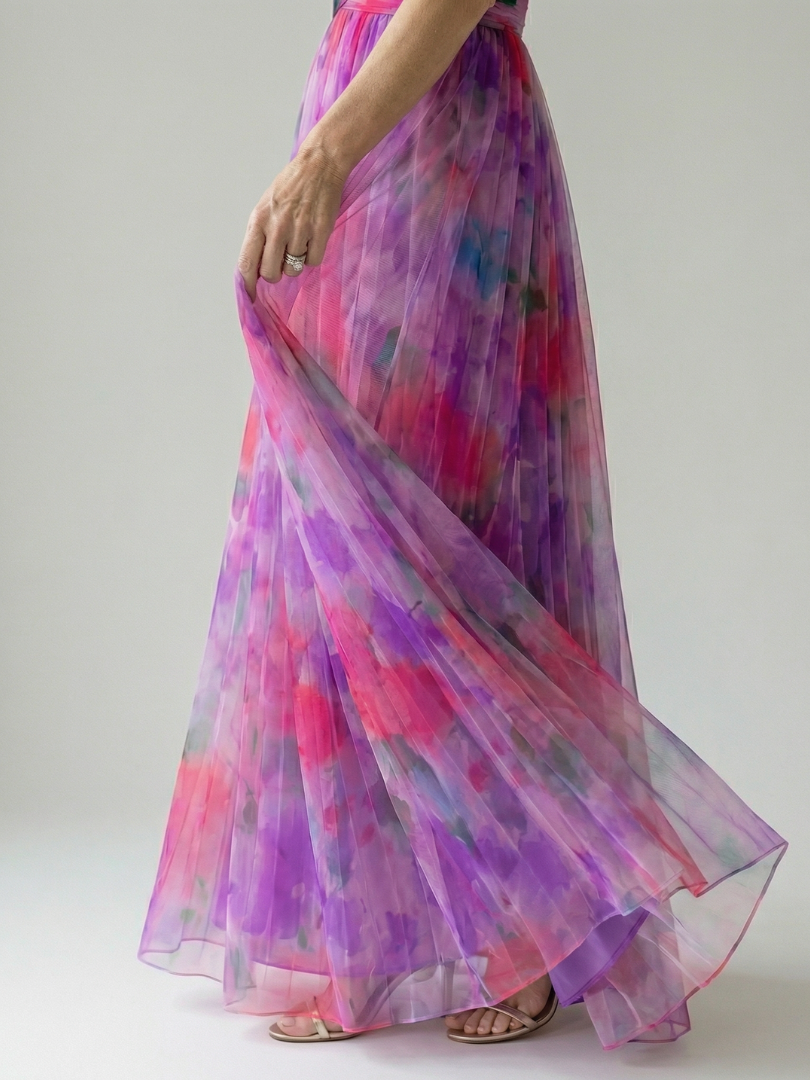 Isel | Soft Wrap Maxi Klänning