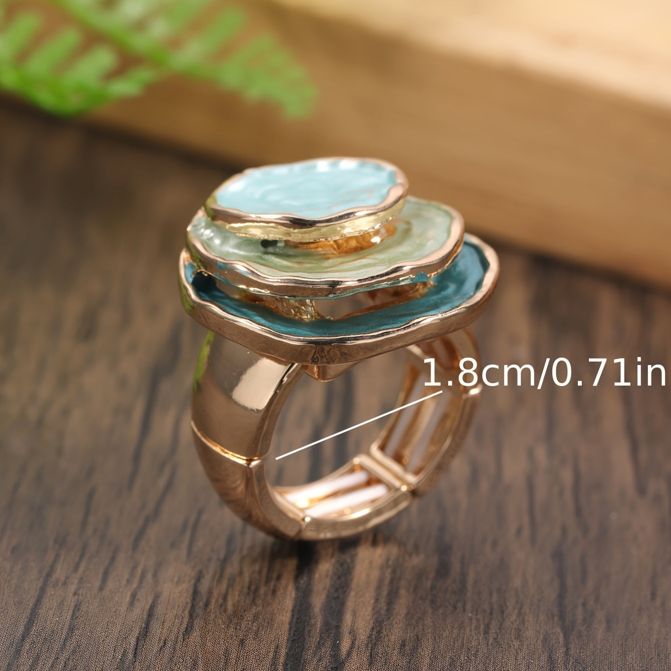 SHANA | ELEGANT BOHO TRIPPEL-LAGER RING