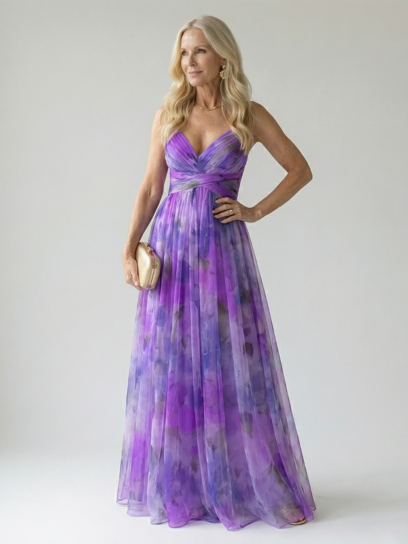 Isel | Soft Wrap Maxi Klänning