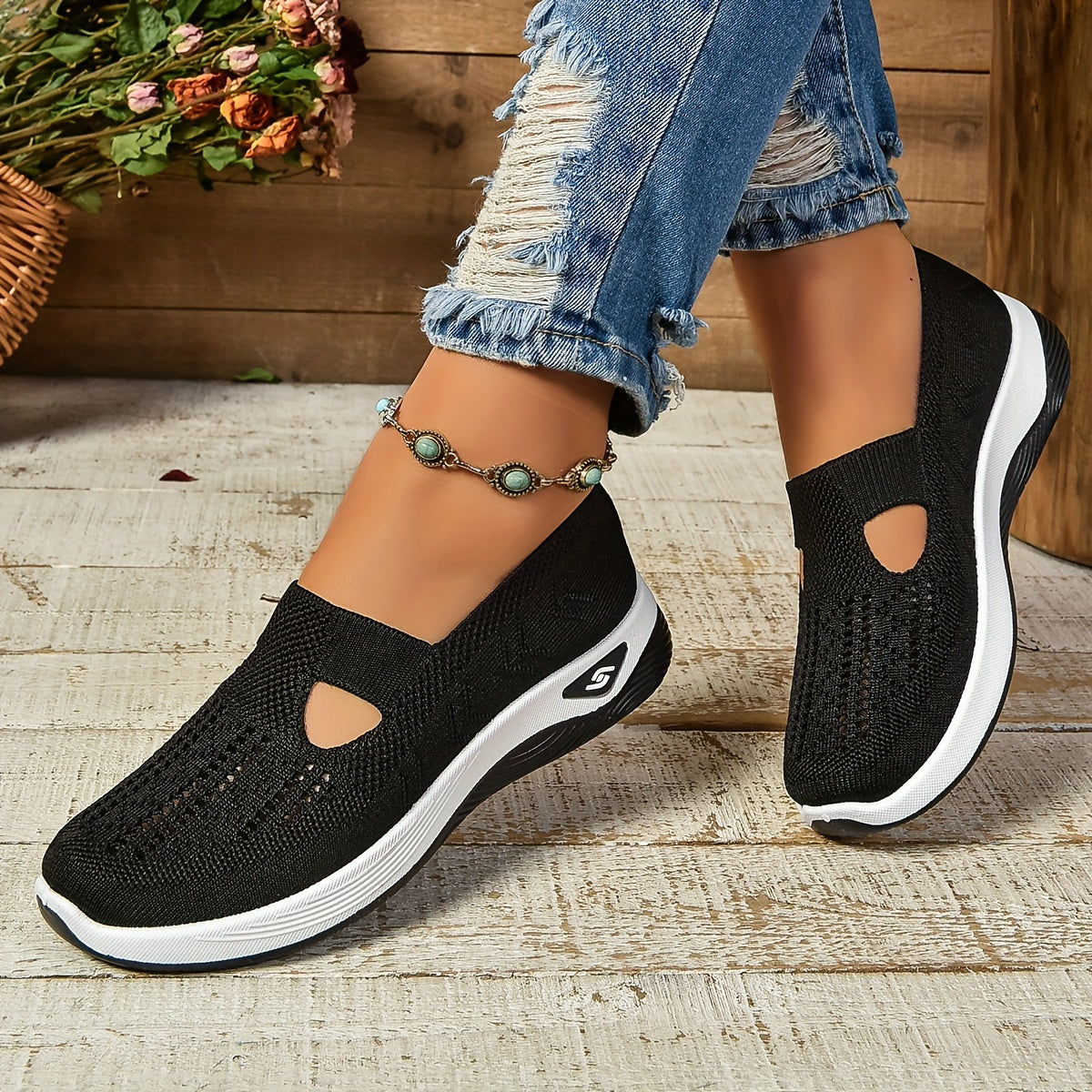 Dorothy | Stödjande Slip-On Skor