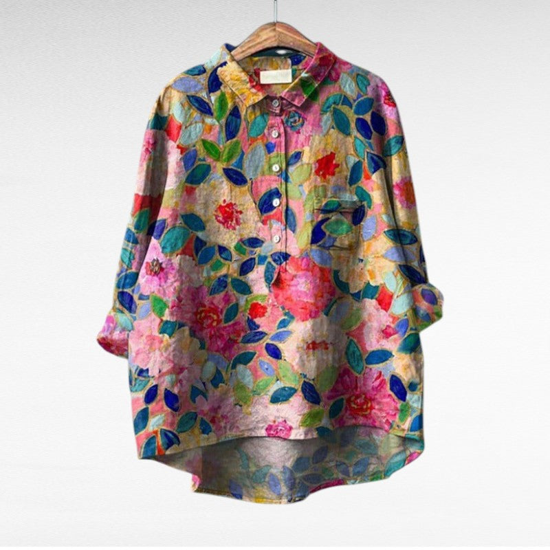 Mireva- Élégante Blouse Vintage