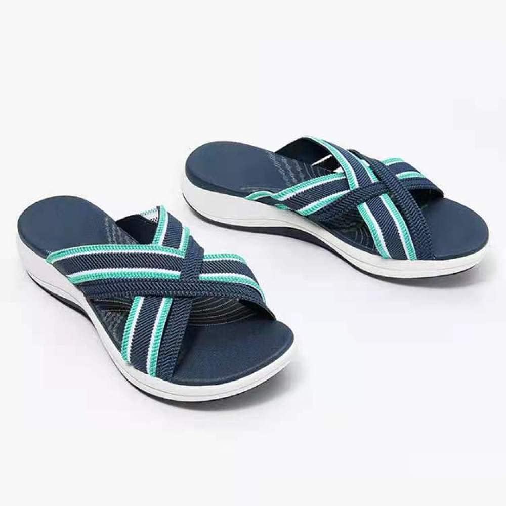 Aerynna™ | Ortopediska Komfort Kross Slide Sandaler