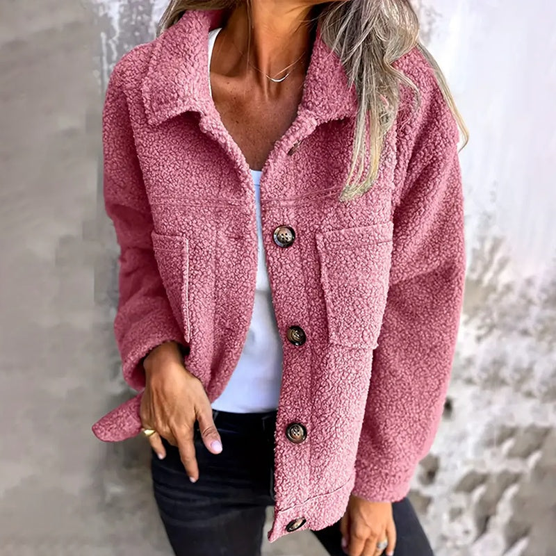 Aino – Mjuk teddyjacka