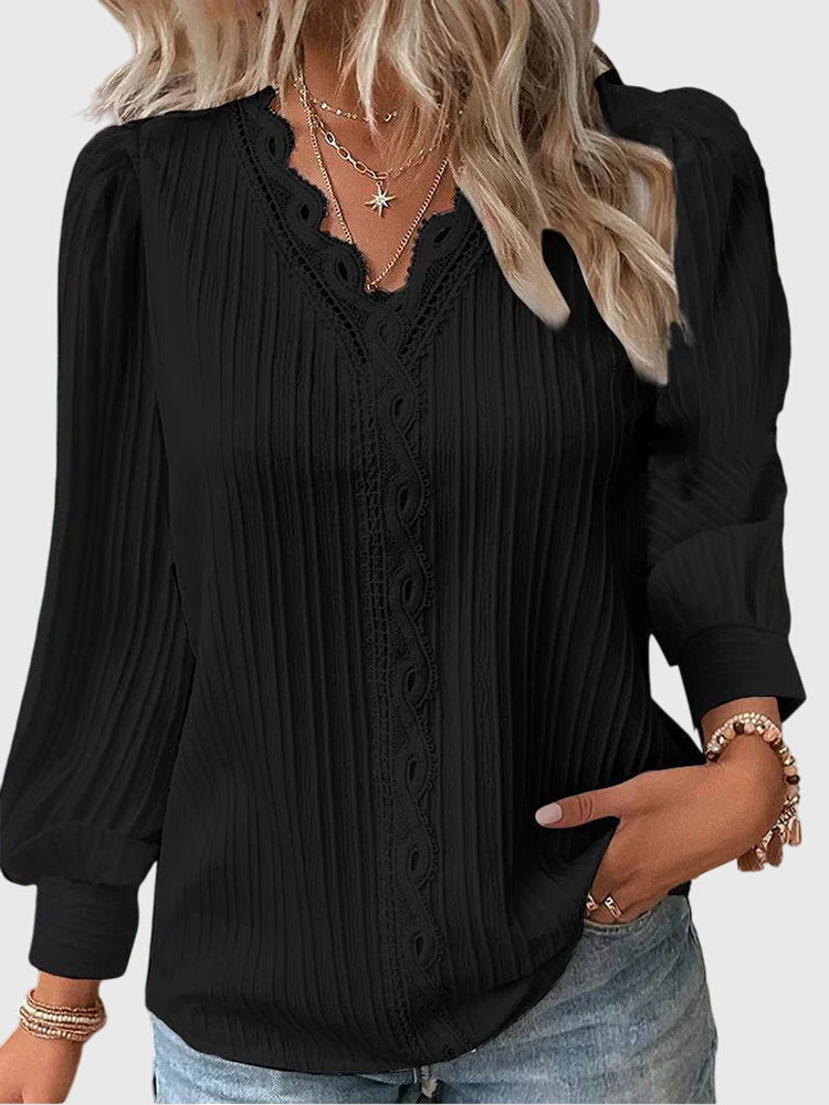 Andrea™ | Elegant Pullover Blus