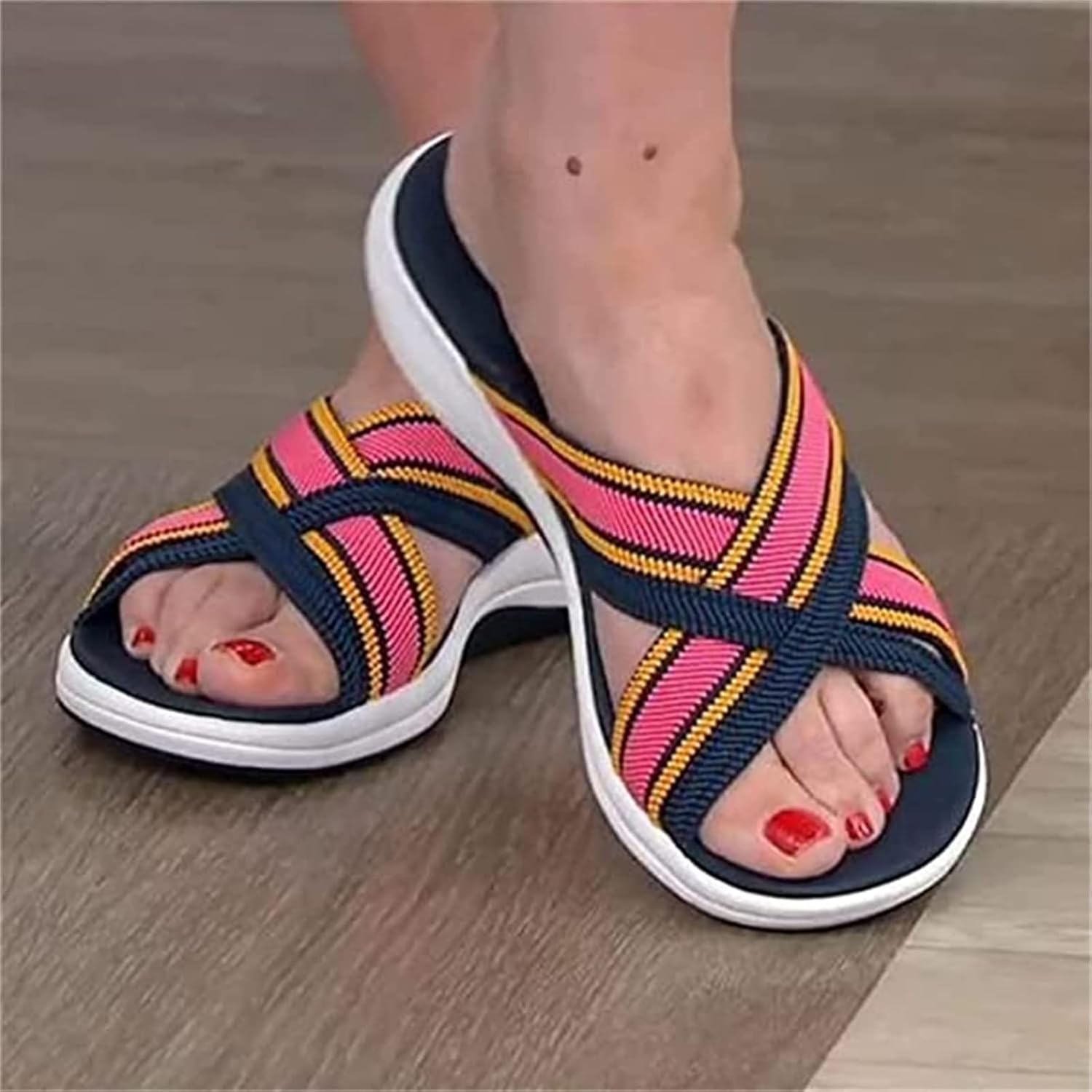 Aerynna™ | Ortopediska Komfort Kors Sandaler