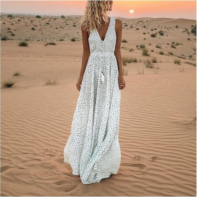 Gayle - Bohemian Maxi Klänning