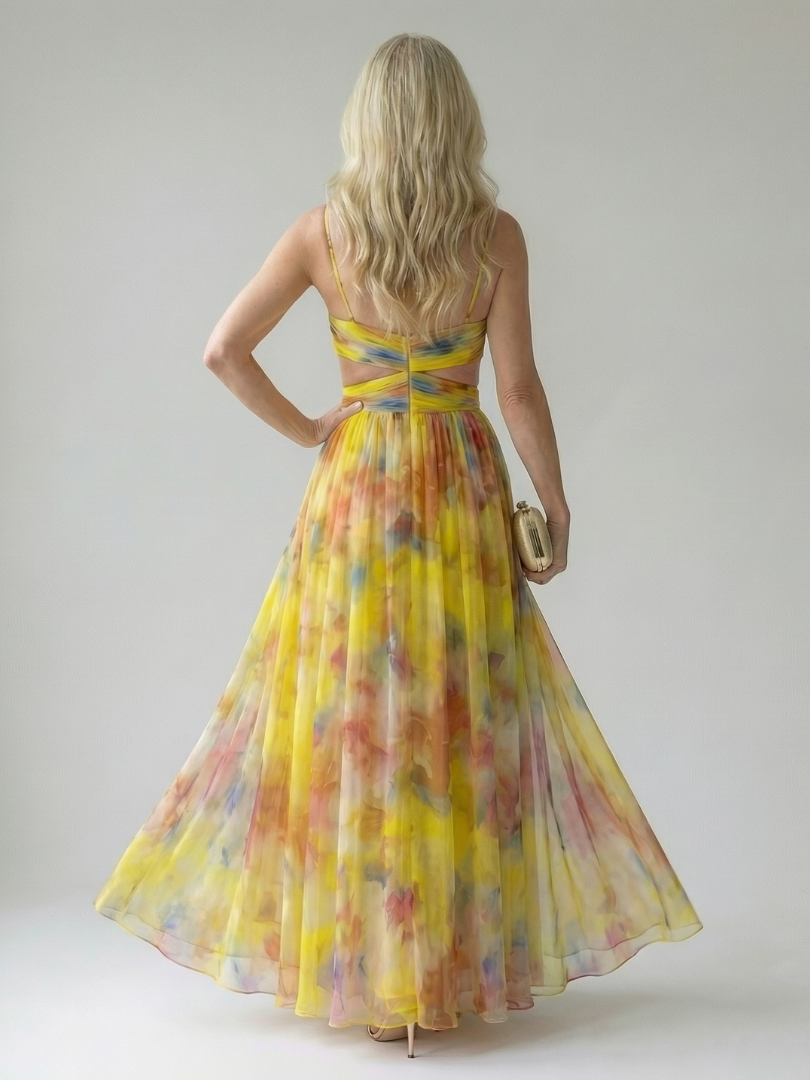 Isel | Soft Wrap Maxi Klänning