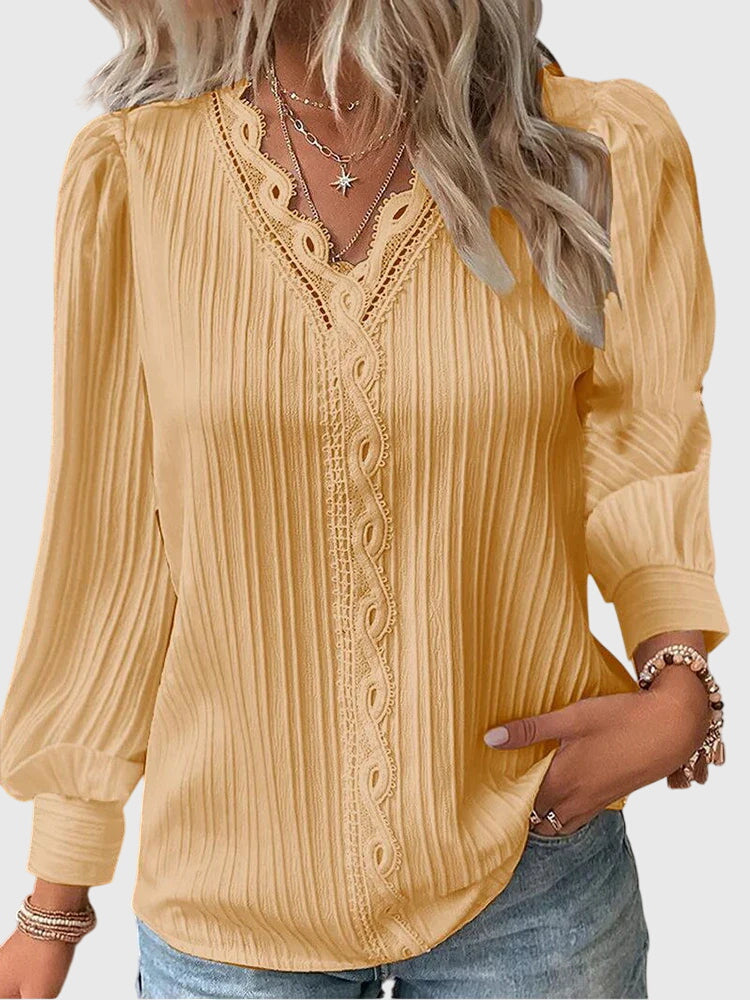 Andrea™ | Elegant Pullover Blus