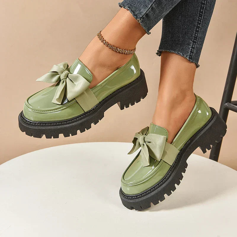 Valentina Chunky Bow Loafer