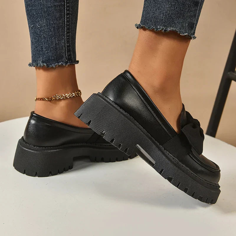 Valentina Chunky Bow Loafer