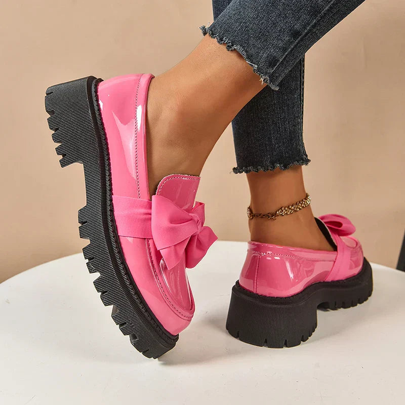 Valentina Chunky Bow Loafer