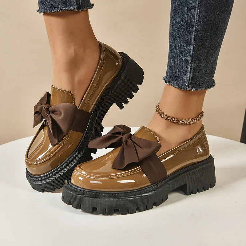 Valentina Chunky Bow Loafer