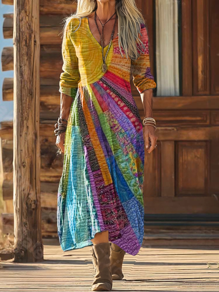 Robe Design Soleil Bohémien