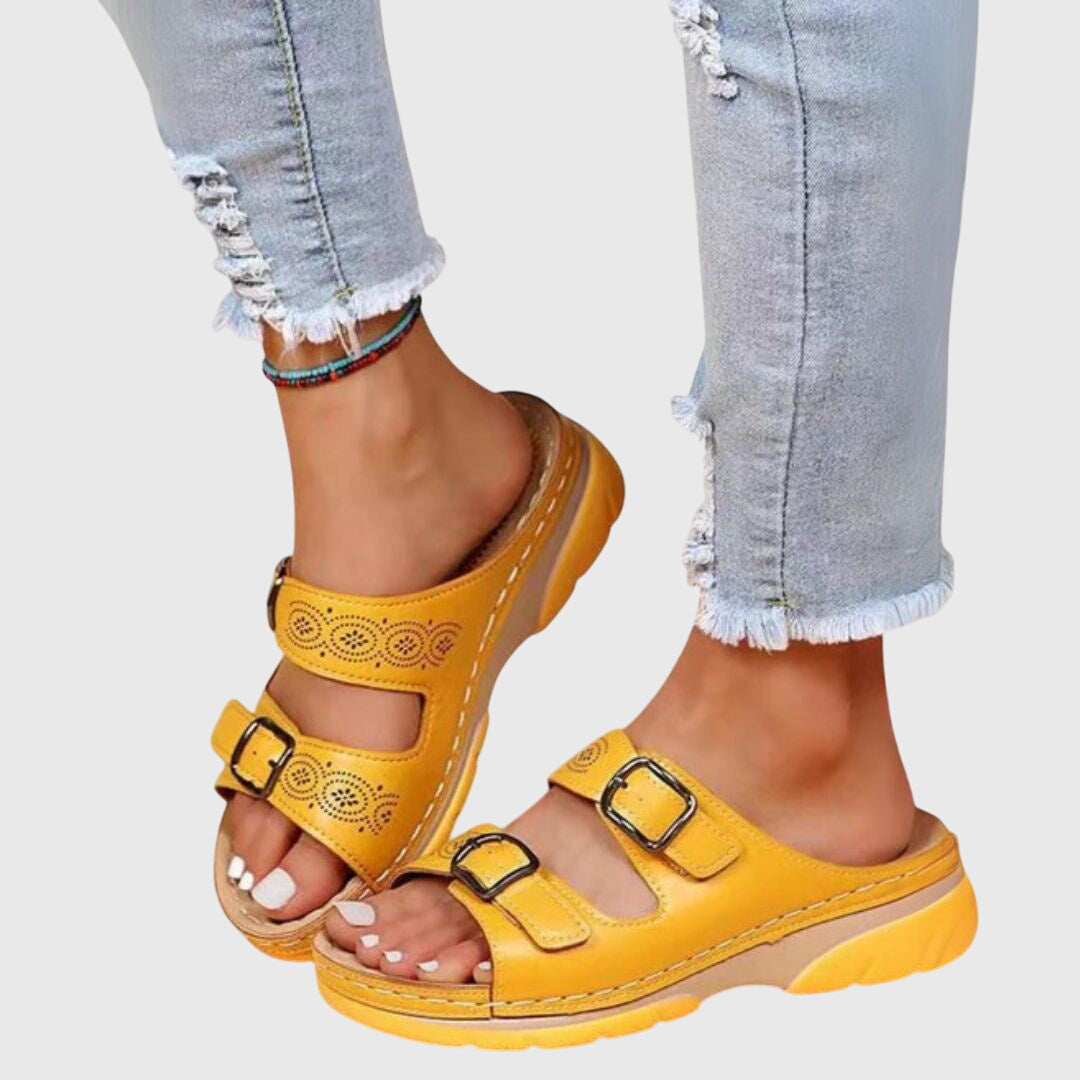 Diora™ | Ortopediska Läder Sandaler